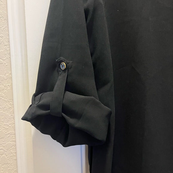 Black Button-Up Dress - Picture 4 of 5